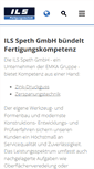 Mobile Screenshot of ils-fertigungstechnik.de