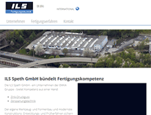 Tablet Screenshot of ils-fertigungstechnik.de